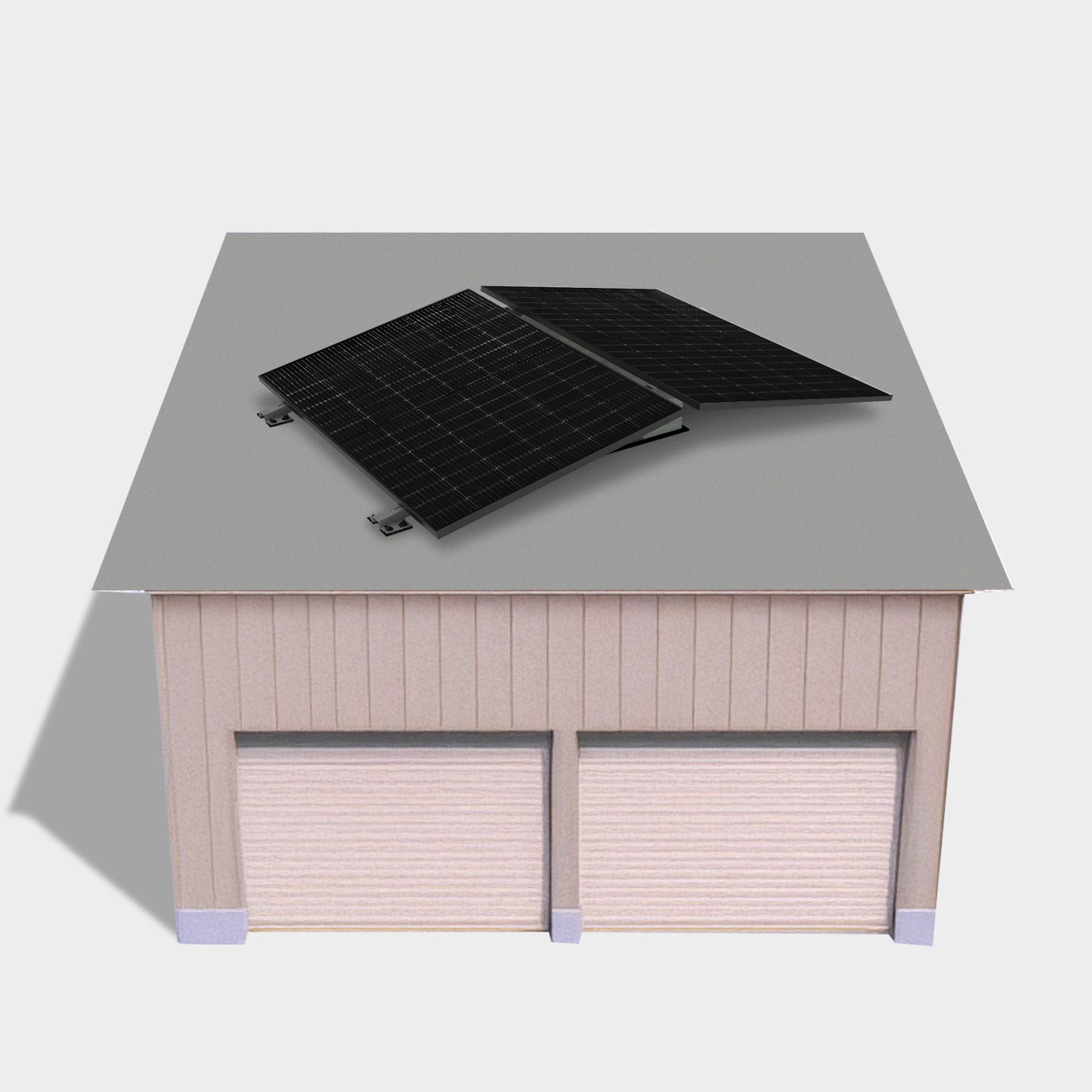 Stecker-Solaranlage Flachdach 900 Watt