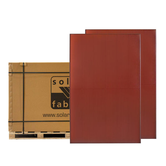 Solar Fabrik Mono S4 Halfcut Chroma Orange – 420W PALETTE