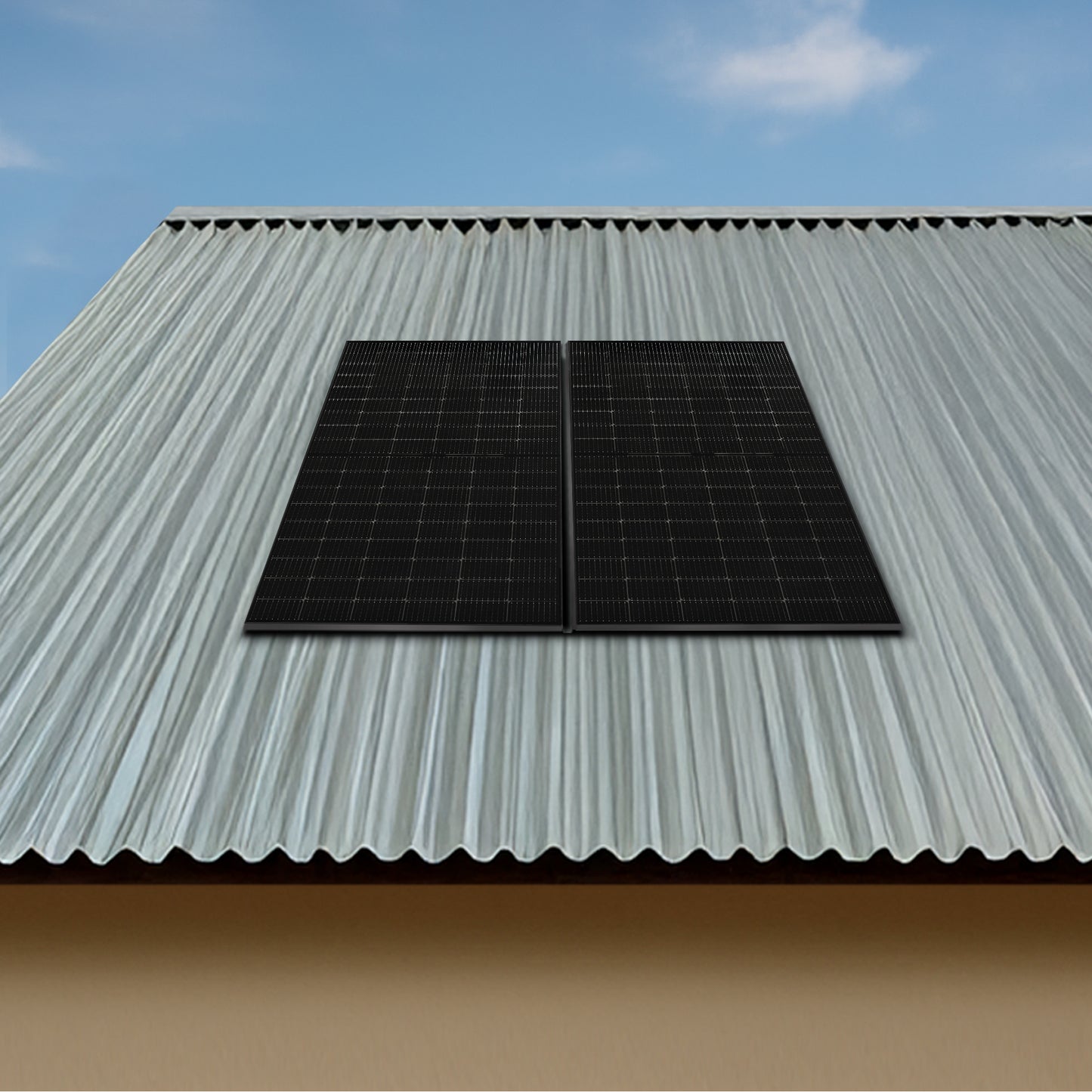 Stecker-Solaranlage Blechdach 900 Watt