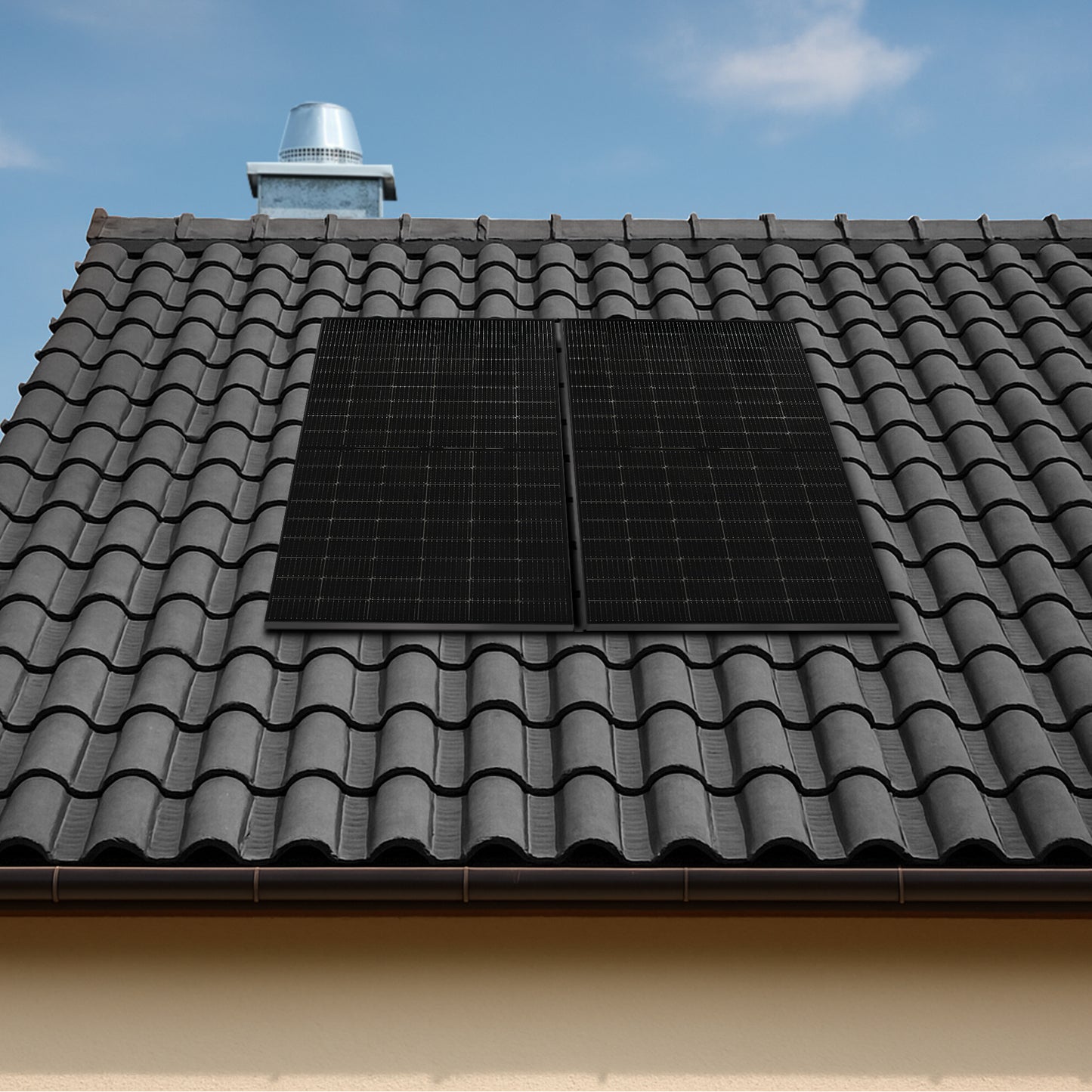 Stecker-Solaranlage Ziegeldach 900 Watt