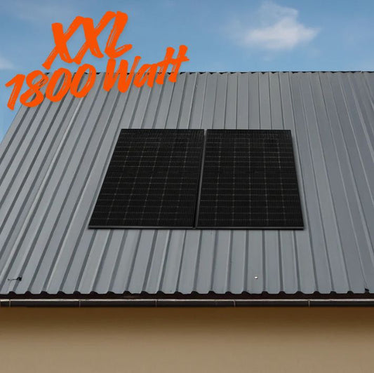 Stecker-Solaranlage Trapezblech 1800 Watt